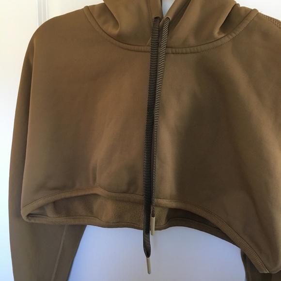 Free People Super Cropped Hooded Sweatshirt - Picture 4 of 8